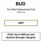 Bud - Replacement Pod - Pack of 2 (4000 Puffs each pod) - Image 7