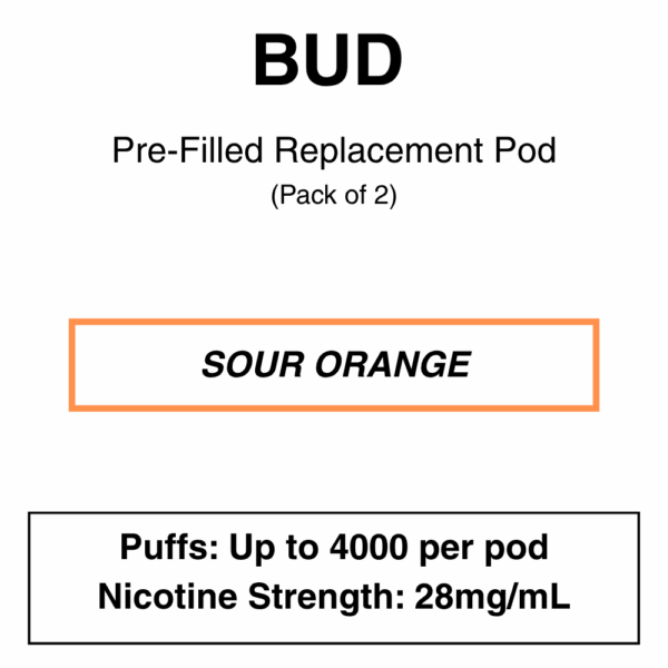 Bud - Replacement Pod - Pack of 2 (4000 Puffs each pod) - Image 11