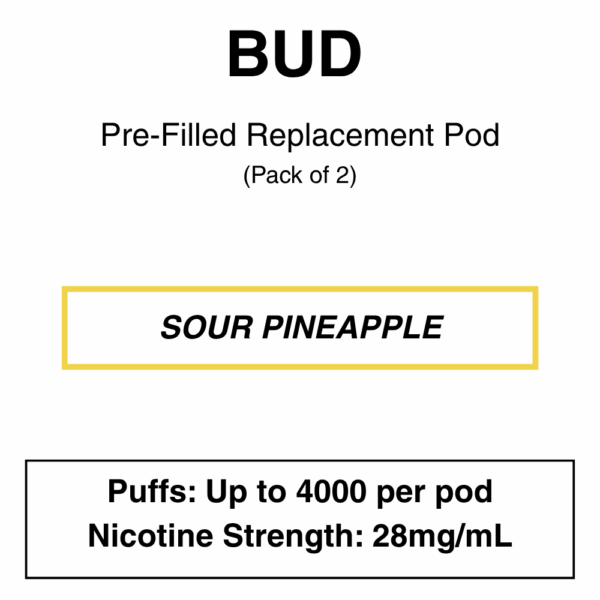 Bud - Replacement Pod - Pack of 2 (4000 Puffs each pod) - Image 12
