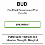 Bud - Replacement Pod - Pack of 2 (4000 Puffs each pod) - Image 13