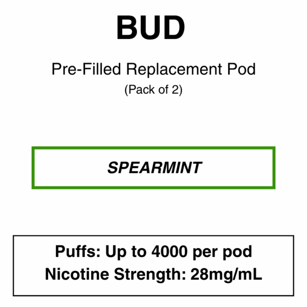 Bud - Replacement Pod - Pack of 2 (4000 Puffs each pod) - Image 13