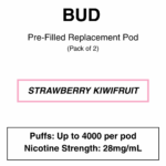 Bud - Replacement Pod - Pack of 2 (4000 Puffs each pod) - Image 14
