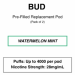 Bud - Replacement Pod - Pack of 2 (4000 Puffs each pod) - Image 17