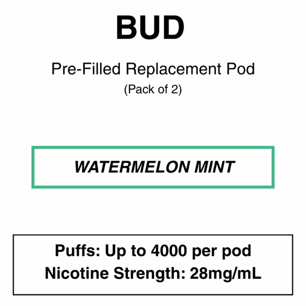 Bud - Replacement Pod - Pack of 2 (4000 Puffs each pod) - Image 17
