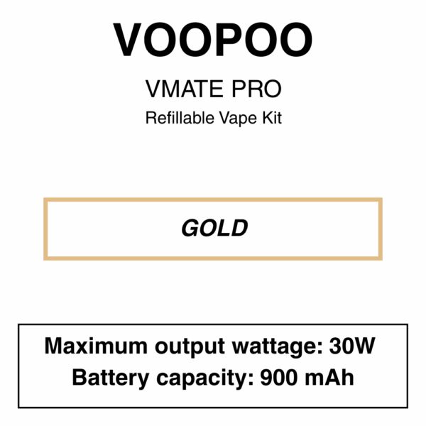 Voopoo - V Mate Pro - 900mAh - Starter Kit - Image 6