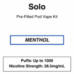 Solo - Pod Kit - 1 Pod + 1 Battery - 1000 Puffs - 2.8% (28.5mg/ml) - Image 7