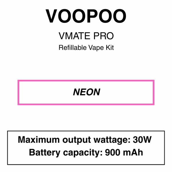 Voopoo - V Mate Pro - 900mAh - Starter Kit - Image 8