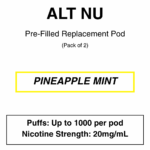 Alt Nu - Replacement Pods - 2% & 2.85% Nicotine - 2 Pods Per Pack - Image 9