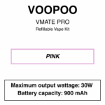 Voopoo - V Mate Pro - 900mAh - Starter Kit - Image 9