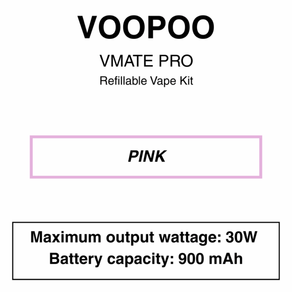 Voopoo - V Mate Pro - 900mAh - Starter Kit - Image 9