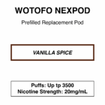 Wotofo-nexPOD Stick-Replacement Pod-3500 Puffs-20mg/ml Nicotine - Image 6