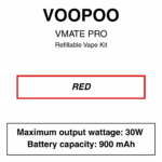 Voopoo - V Mate Pro - 900mAh - Starter Kit - Image 10