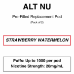 Alt Nu - Replacement Pods - 2% & 2.85% Nicotine - 2 Pods Per Pack - Image 16