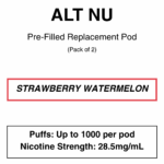 Alt Nu - Replacement Pods - 2% & 2.85% Nicotine - 2 Pods Per Pack - Image 35