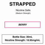 Strapped Reloaded - Nicotine Salt - 30ml - Image 3