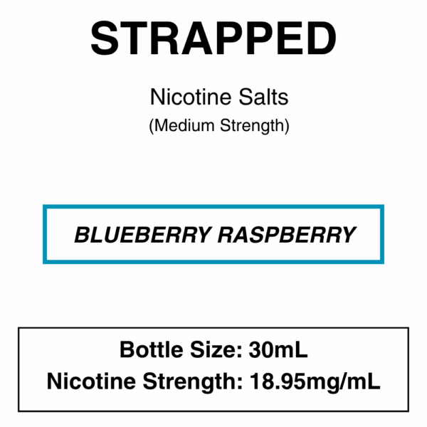 Strapped Reloaded - Nicotine Salt - 30ml - Image 4