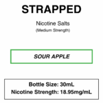 Strapped Reloaded - Nicotine Salt - 30ml - Image 8