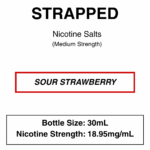 Strapped Reloaded - Nicotine Salt - 30ml - Image 9