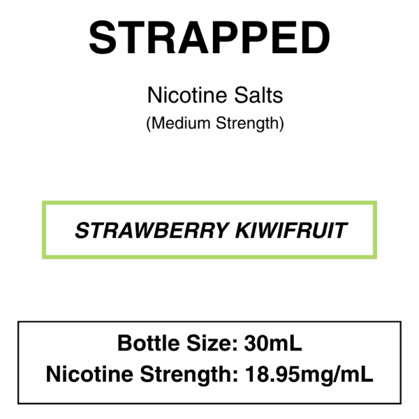 Strapped Reloaded - Nicotine Salt - 30ml - Image 10