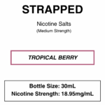 Strapped Reloaded - Nicotine Salt - 30ml - Image 11