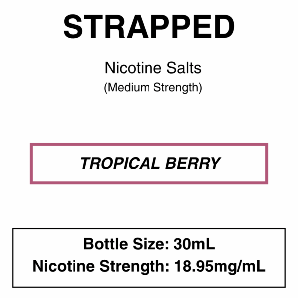 Strapped Reloaded - Nicotine Salt - 30ml - Image 11