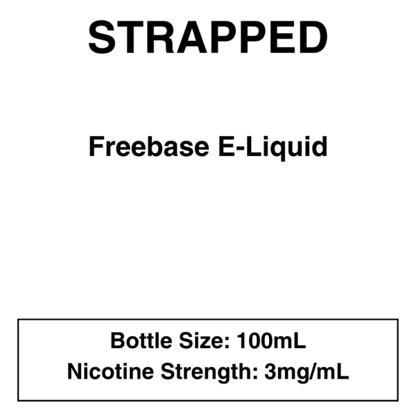 Strapped Reloaded - 70/30 - 100ml - 3mg - Image 1