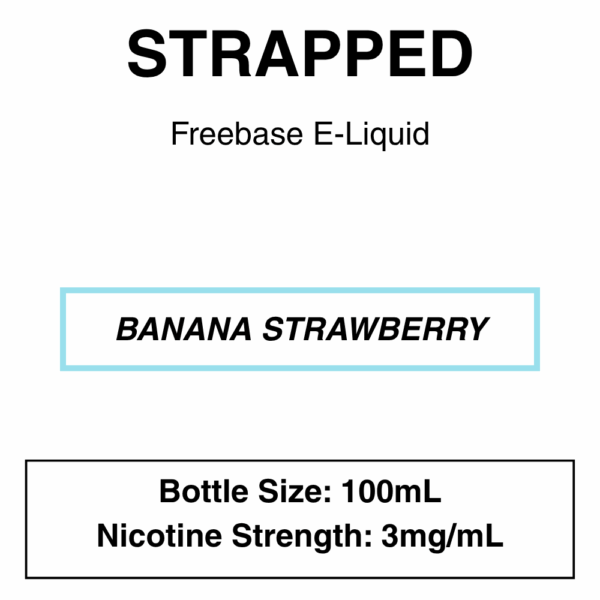 Strapped Reloaded - 70/30 - 100ml - 3mg - Image 2