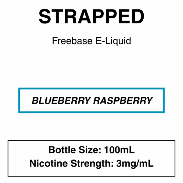 Strapped Reloaded - 70/30 - 100ml - 3mg - Image 5