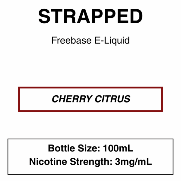 Strapped Reloaded - 70/30 - 100ml - 3mg - Image 6