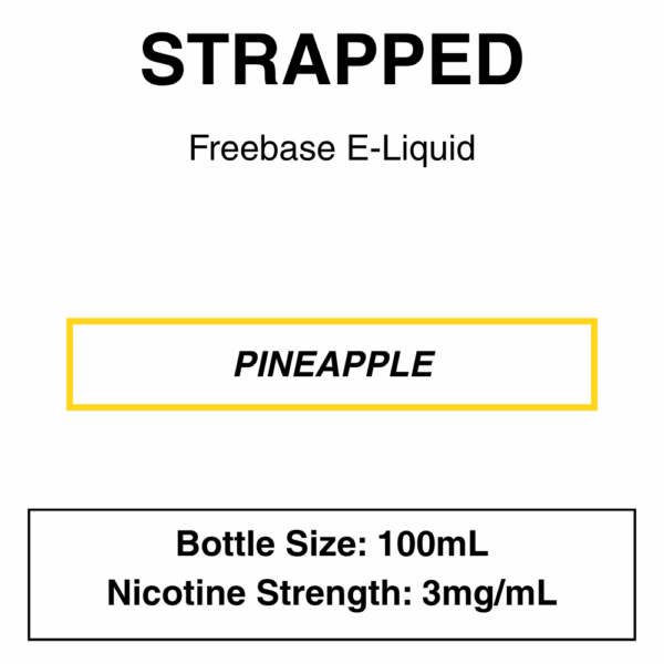 Strapped Reloaded - 70/30 - 100ml - 3mg - Image 8