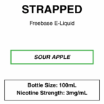 Strapped Reloaded - 70/30 - 100ml - 3mg - Image 9