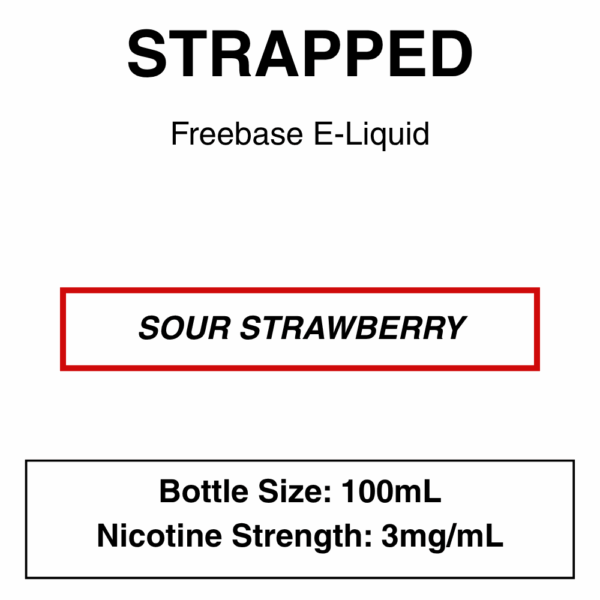 Strapped Reloaded - 70/30 - 100ml - 3mg - Image 10