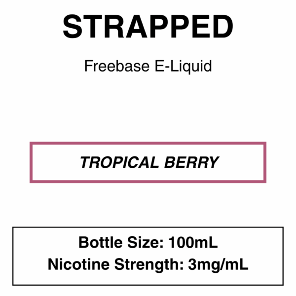 Strapped Reloaded - 70/30 - 100ml - 3mg - Image 12
