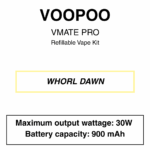 Voopoo - V Mate Pro - 900mAh - Starter Kit - Image 13
