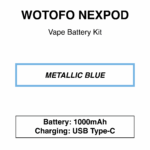 Wotofo - Nexpod - Battery Kit - 1000mAh - Rechargeable Type-C USB - Image 2