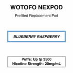 Wotofo-nexPOD Stick-Replacement Pod-3500 Puffs-20mg/ml Nicotine - Image 3