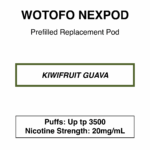 Wotofo-nexPOD Stick-Replacement Pod-3500 Puffs-20mg/ml Nicotine - Image 5