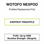Wotofo-nexPOD Stick-Replacement Pod-3500 Puffs-20mg/ml Nicotine - Image 20