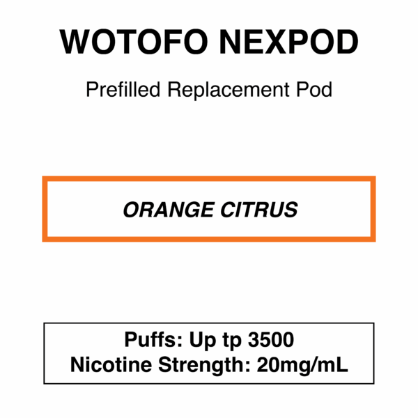 Wotofo-nexPOD Stick-Replacement Pod-3500 Puffs-20mg/ml Nicotine - Image 17