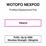 Wotofo-nexPOD Stick-Replacement Pod-3500 Puffs-20mg/ml Nicotine - Image 16
