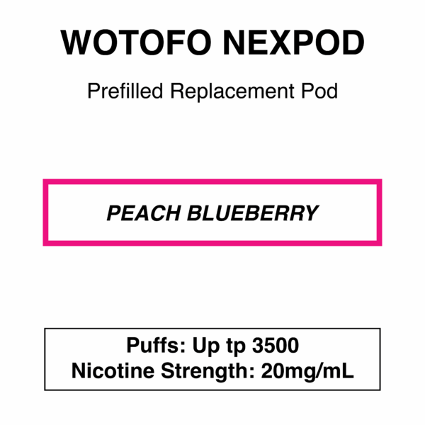 Wotofo-nexPOD Stick-Replacement Pod-3500 Puffs-20mg/ml Nicotine - Image 15