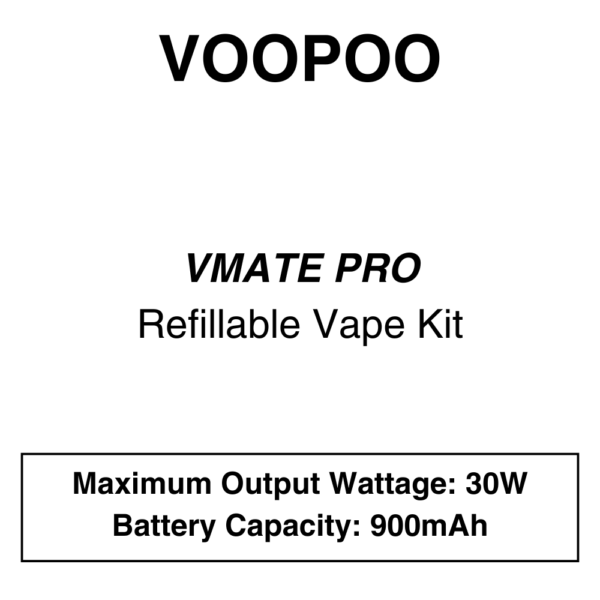 Voopoo - V Mate Pro - 900mAh - Starter Kit - Image 1