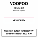 Voopoo - Drag S2 - Pod Mod - 5ml - Compatible with PnP X Coils - Image 8