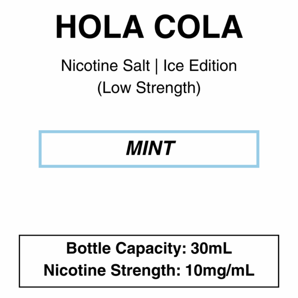 Hola Cola | Nicsalt 30ml 10mg/ 20Mg - Image 7