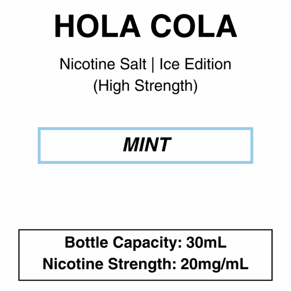 Hola Cola | Nicsalt 30ml 10mg/ 20Mg - Image 4