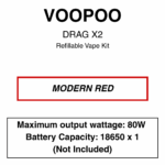 Voopoo - Drag X2 - Pod Mod Kit - 5ml - Compatible with PnP X Coils - Image 5