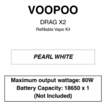 Voopoo - Drag X2 - Pod Mod Kit - 5ml - Compatible with PnP X Coils - Image 4