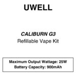 Uwell - Caliburn G3 - Pod Kit