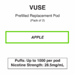 Vuse - eLiquids - Apple Sour - 2.5% (28.5mg)