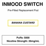 Inmood Switch - Custard Range - Replacement Pod - 5000 Puffs - Image 3